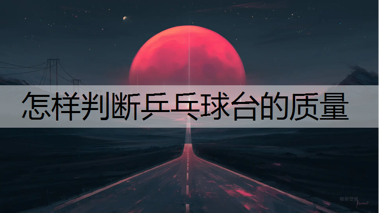 怎样判断乒乓球台的质量